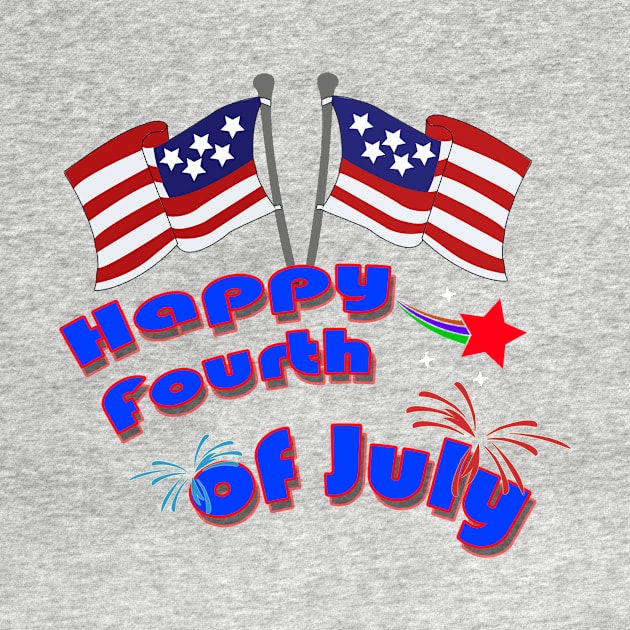 Usa Happy Fourth by Saldi